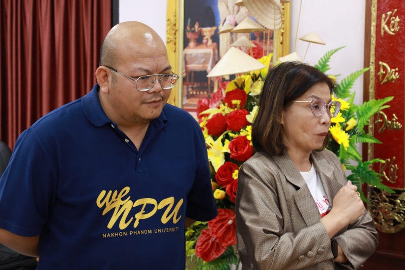 ศูนย์ GMS ม.นครพนม ประชุมร่วมกับรัฐมนตรีช่วยว่าการกระทรวงคมนาคม และกงศุลใหญ่เวียตนาม หารือ แลกเปลี่ยน นโยบายคมนาคม การขนส่ง และความสัมพันธ์ระหว่างท้องถิ่น