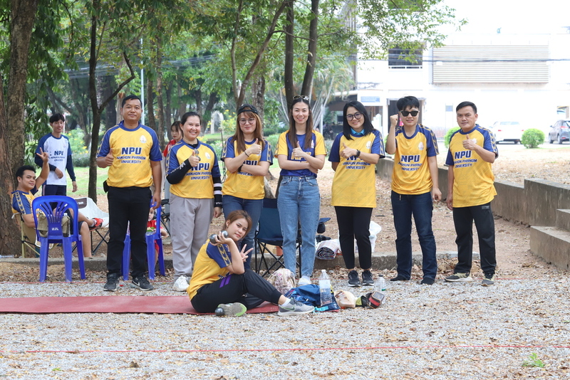 ทัพนักกีฬา ม.นครพนม ร่วมแข่งขันกีฬาประเพณีจตุรมิตร ครั้งที่ 21 ราชพฤกษ์เกมส์ พร้อมรับธงเจ้าภาพ จัดการแข่งขันครั้งที่ 22