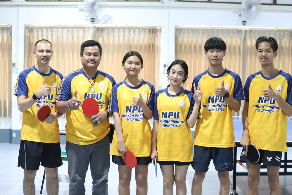 ทัพนักกีฬา ม.นครพนม ร่วมแข่งขันกีฬาประเพณีจตุรมิตร ครั้งที่ 21 ราชพฤกษ์เกมส์ พร้อมรับธงเจ้าภาพ จัดการแข่งขันครั้งที่ 22