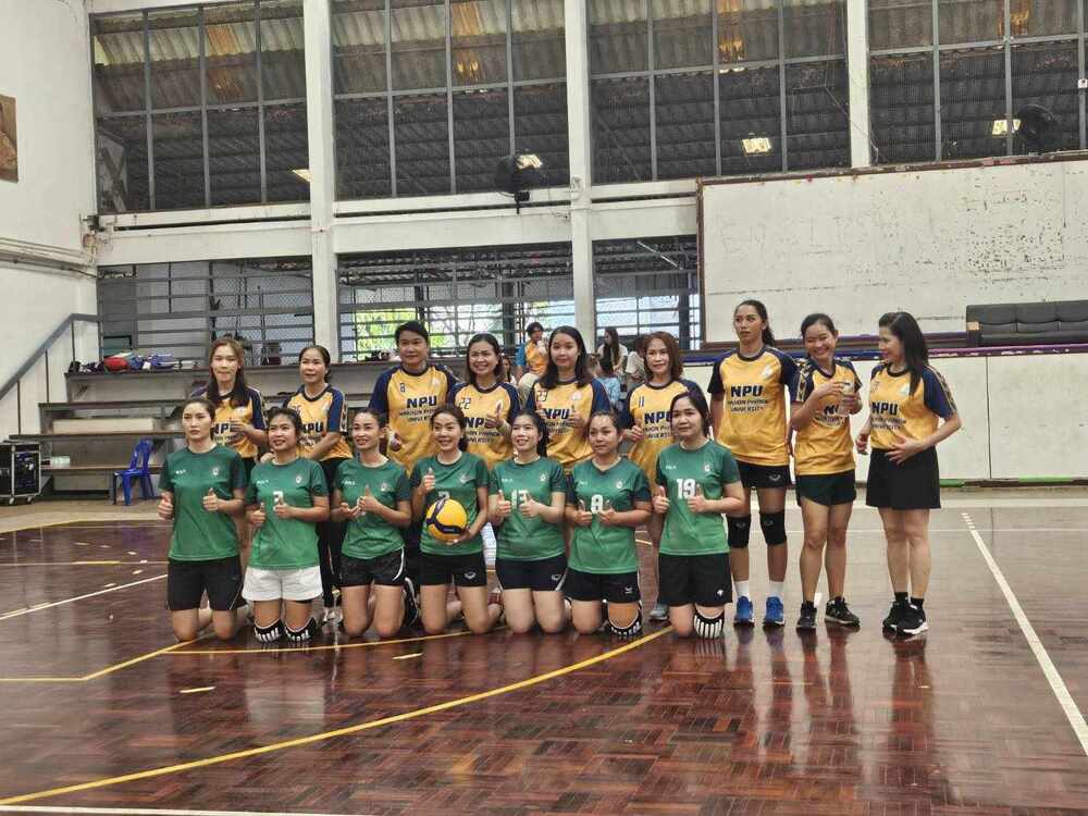 ทัพนักกีฬา ม.นครพนม ร่วมแข่งขันกีฬาประเพณีจตุรมิตร ครั้งที่ 21 ราชพฤกษ์เกมส์ พร้อมรับธงเจ้าภาพ จัดการแข่งขันครั้งที่ 22