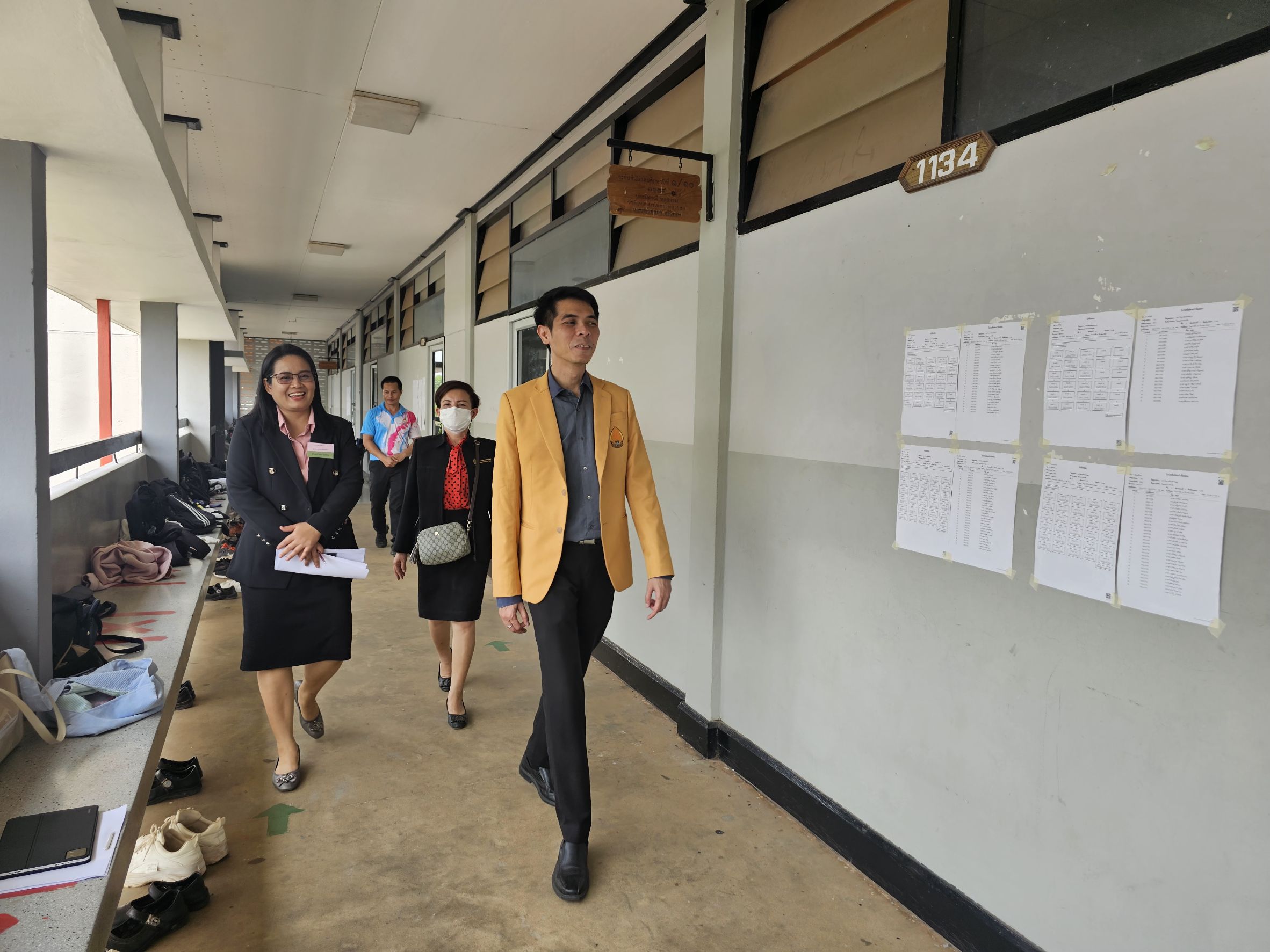 ม.นครพนม ลงพื้นที่ตรวจเยี่ยมศูนย์สอบ A-Level สนามสอบมหาวิทยาลัยนครพนม