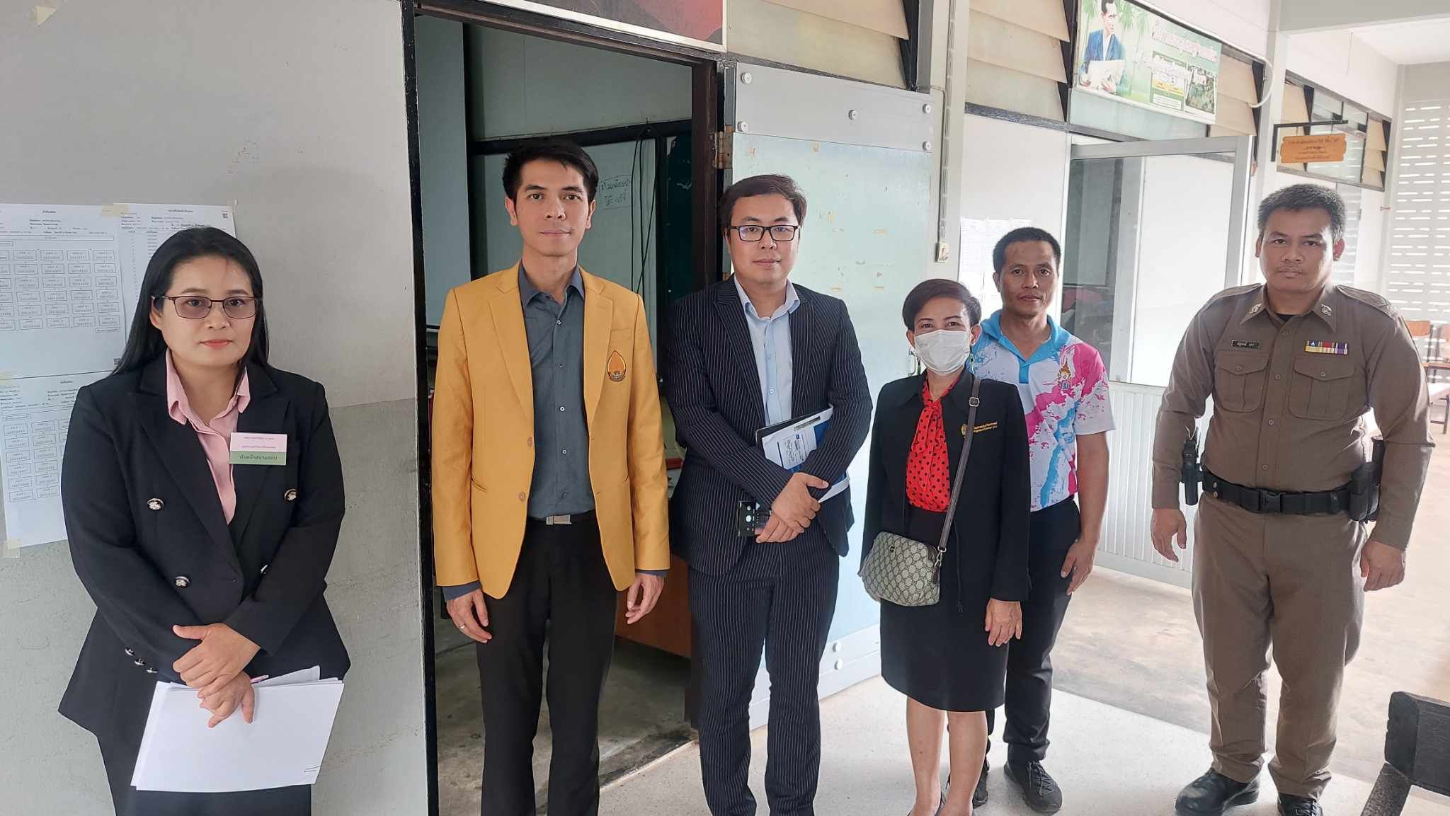 ม.นครพนม ลงพื้นที่ตรวจเยี่ยมศูนย์สอบ A-Level สนามสอบมหาวิทยาลัยนครพนม