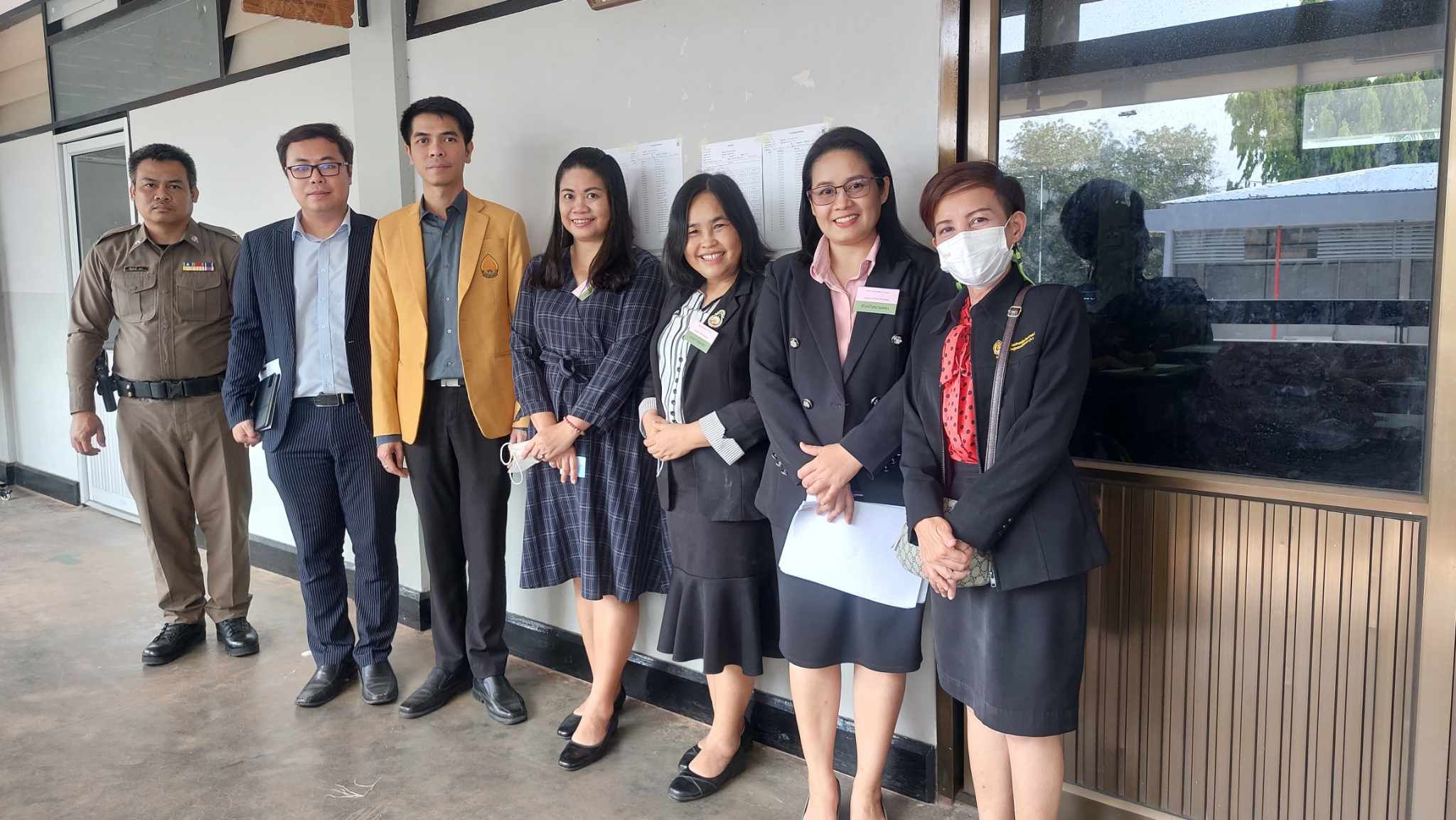 ม.นครพนม ลงพื้นที่ตรวจเยี่ยมศูนย์สอบ A-Level สนามสอบมหาวิทยาลัยนครพนม