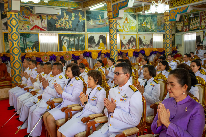 มนพ. ร่วมพิธีเฉลิมพระเกียรติ วันคล้ายวันพระราชสมภพ สมเด็จพระกนิษฐาธิราชเจ้า กรมสมเด็จพระเทพรัตนราชสุดาฯ สยามบรมราชกุมารี และวันอนุรักษ์มรดกไทย ประจำปีพุทธศักราช 2567