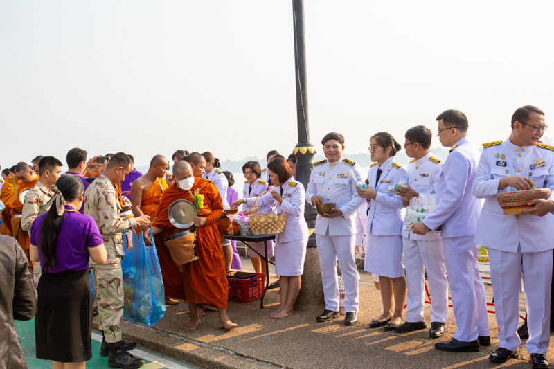 มนพ. ร่วมพิธีเฉลิมพระเกียรติ วันคล้ายวันพระราชสมภพ สมเด็จพระกนิษฐาธิราชเจ้า กรมสมเด็จพระเทพรัตนราชสุดาฯ สยามบรมราชกุมารี และวันอนุรักษ์มรดกไทย ประจำปีพุทธศักราช 2567
