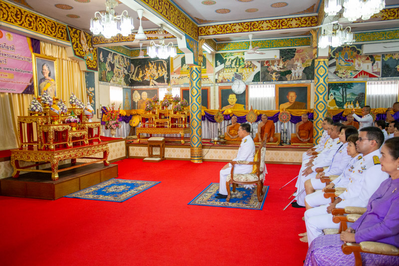 มนพ. ร่วมพิธีเฉลิมพระเกียรติ วันคล้ายวันพระราชสมภพ สมเด็จพระกนิษฐาธิราชเจ้า กรมสมเด็จพระเทพรัตนราชสุดาฯ สยามบรมราชกุมารี และวันอนุรักษ์มรดกไทย ประจำปีพุทธศักราช 2567