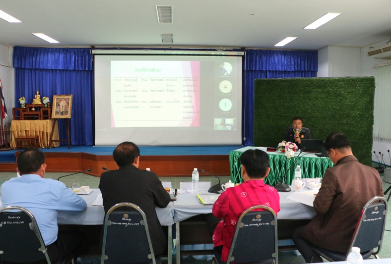 คณะเกษตรและเทคโนโลยี จัดเวทีแสดงวิสัยทัศน์สรรหาคณบดี