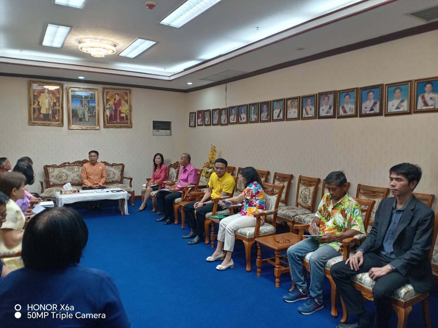 ม.นครพนม ร่วมหารือการตกแต่งพื้นที่ส่วนราชการด้วยต้นไม้สีเหลือง