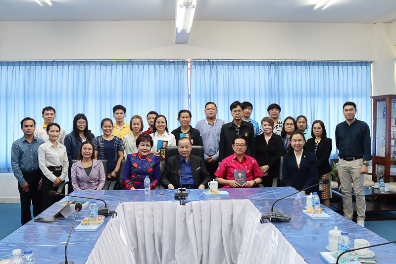 นายกสภา ม.นครพนม เข้าเยี่ยมคณะ/วิทยาลัย เพื่อให้ข้อเสนอแนะในการพัฒนามหาวิทยาลัยด้านต่างๆ