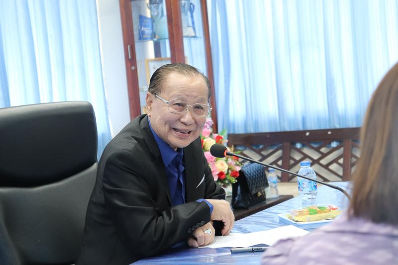 นายกสภา ม.นครพนม เข้าเยี่ยมคณะ/วิทยาลัย เพื่อให้ข้อเสนอแนะในการพัฒนามหาวิทยาลัยด้านต่างๆ