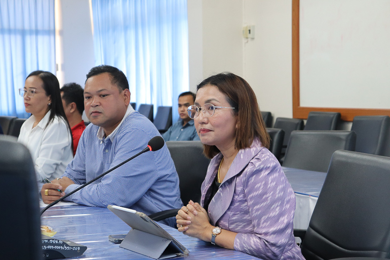 นายกสภา ม.นครพนม เข้าเยี่ยมคณะ/วิทยาลัย เพื่อให้ข้อเสนอแนะในการพัฒนามหาวิทยาลัยด้านต่างๆ