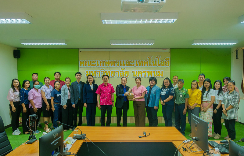 นายกสภา ม.นครพนม เข้าเยี่ยมคณะ/วิทยาลัย เพื่อให้ข้อเสนอแนะในการพัฒนามหาวิทยาลัยด้านต่างๆ