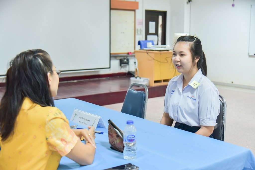 วพบ.นครพนม สอบสัมภาษณ์นักศึกษาระดับปริญญาตรี หลักสูตรพยาบาลศาสตรบัณฑิต ประเภทโควตา Quota (TCAS รอบที่ 2) ประจำปีการศึกษา 2567