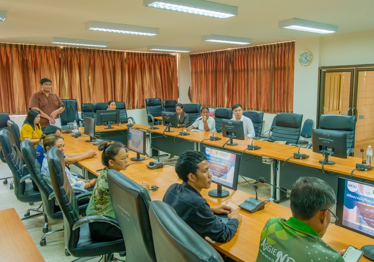 ม.นครพนม ลงนาม MOU กับ บริษัท วิสาหกิจเพื่อสังคมและพลังงานชุมชน จำกัด พัฒนาหลักสูตรและการวิจัยพัฒนาศูนย์ต้นแบบการเพาะปลูกพืชพลังงานสุวรรณภูมิในพื้นที่ จว.นครพนม