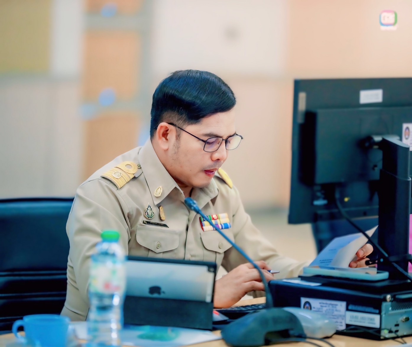 ม.นครพนม เข้าร่วมการประเมินและคัดเลือกนักศึกษาเพื่อรับรางวัลพระราชทานระดับอุดมศึกษา ปี 2566