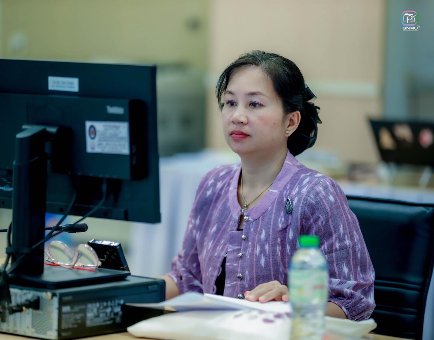 ม.นครพนม เข้าร่วมการประเมินและคัดเลือกนักศึกษาเพื่อรับรางวัลพระราชทานระดับอุดมศึกษา ปี 2566