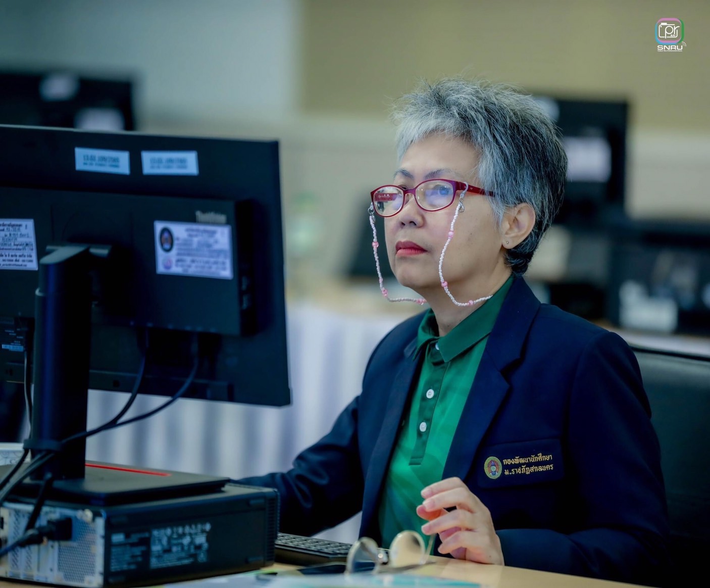 ม.นครพนม เข้าร่วมการประเมินและคัดเลือกนักศึกษาเพื่อรับรางวัลพระราชทานระดับอุดมศึกษา ปี 2566