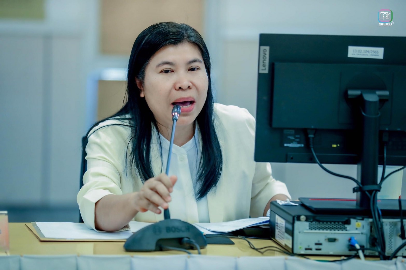 ม.นครพนม เข้าร่วมการประเมินและคัดเลือกนักศึกษาเพื่อรับรางวัลพระราชทานระดับอุดมศึกษา ปี 2566