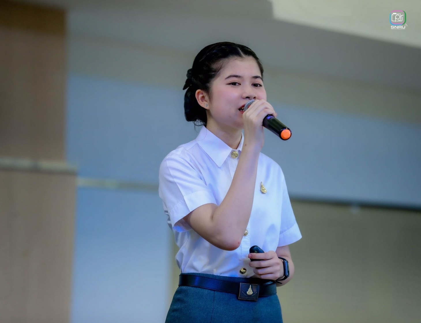 ม.นครพนม เข้าร่วมการประเมินและคัดเลือกนักศึกษาเพื่อรับรางวัลพระราชทานระดับอุดมศึกษา ปี 2566