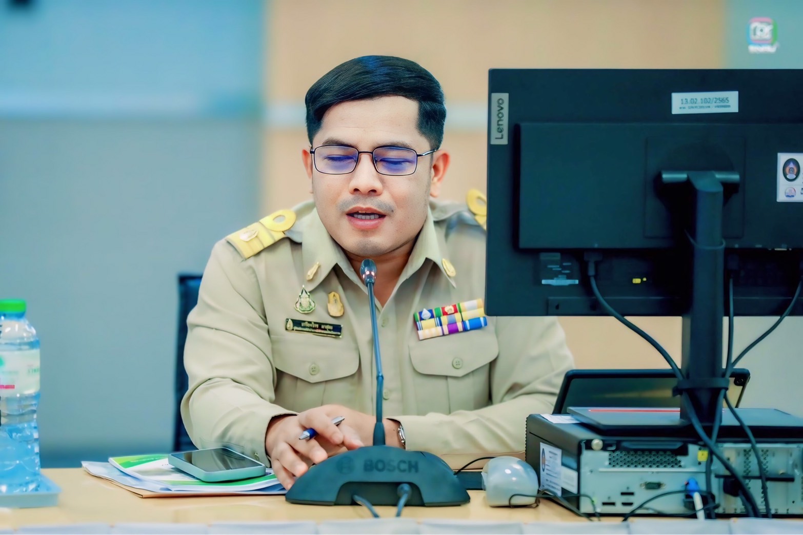 ม.นครพนม เข้าร่วมการประเมินและคัดเลือกนักศึกษาเพื่อรับรางวัลพระราชทานระดับอุดมศึกษา ปี 2566