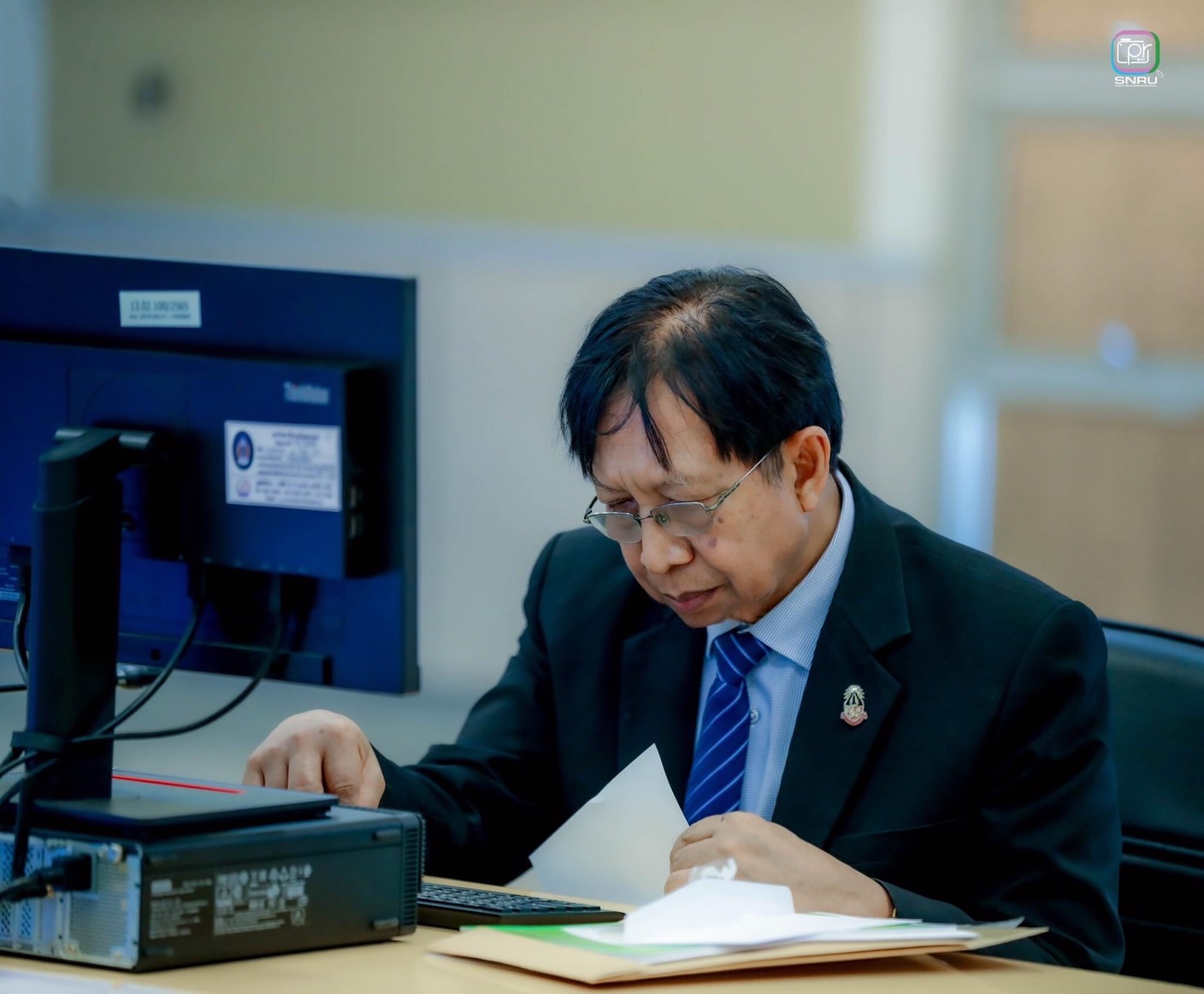 ม.นครพนม เข้าร่วมการประเมินและคัดเลือกนักศึกษาเพื่อรับรางวัลพระราชทานระดับอุดมศึกษา ปี 2566