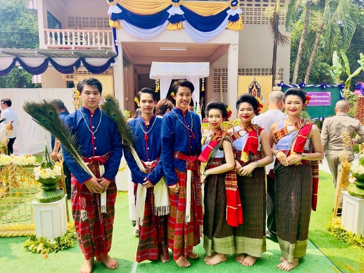 ม.นครพนม ร่วมพิธีสักการะสิ่งศักดิ์สิทธิ์ในภารกิจพิธีการศพที่ได้รับพระราชทาน