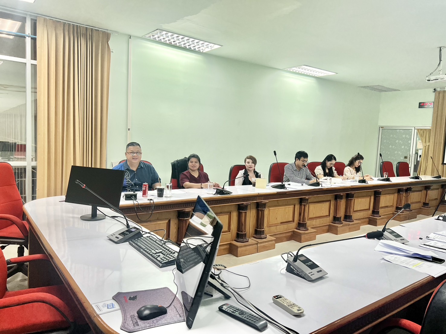 กองคลังและพัสดุ ลงพื้นที่หน่วยงานภายใน ม.นครพนม เข้าตรวจสอบและปรับปรุงข้อมูลครุภัณฑ์ของมหาวิทยาลัยนครพนม