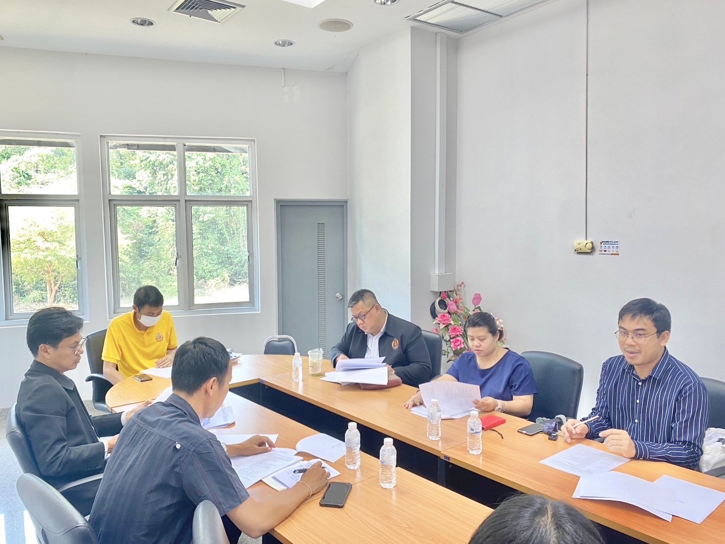 กองคลังและพัสดุ ลงพื้นที่หน่วยงานภายใน ม.นครพนม เข้าตรวจสอบและปรับปรุงข้อมูลครุภัณฑ์ของมหาวิทยาลัยนครพนม