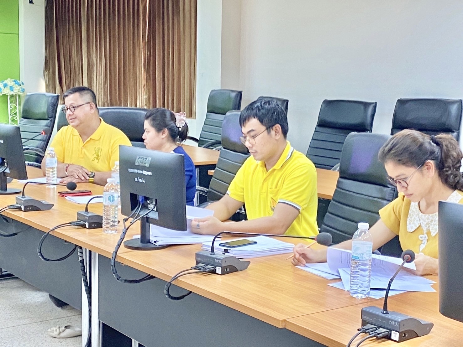 กองคลังและพัสดุ ลงพื้นที่หน่วยงานภายใน ม.นครพนม เข้าตรวจสอบและปรับปรุงข้อมูลครุภัณฑ์ของมหาวิทยาลัยนครพนม