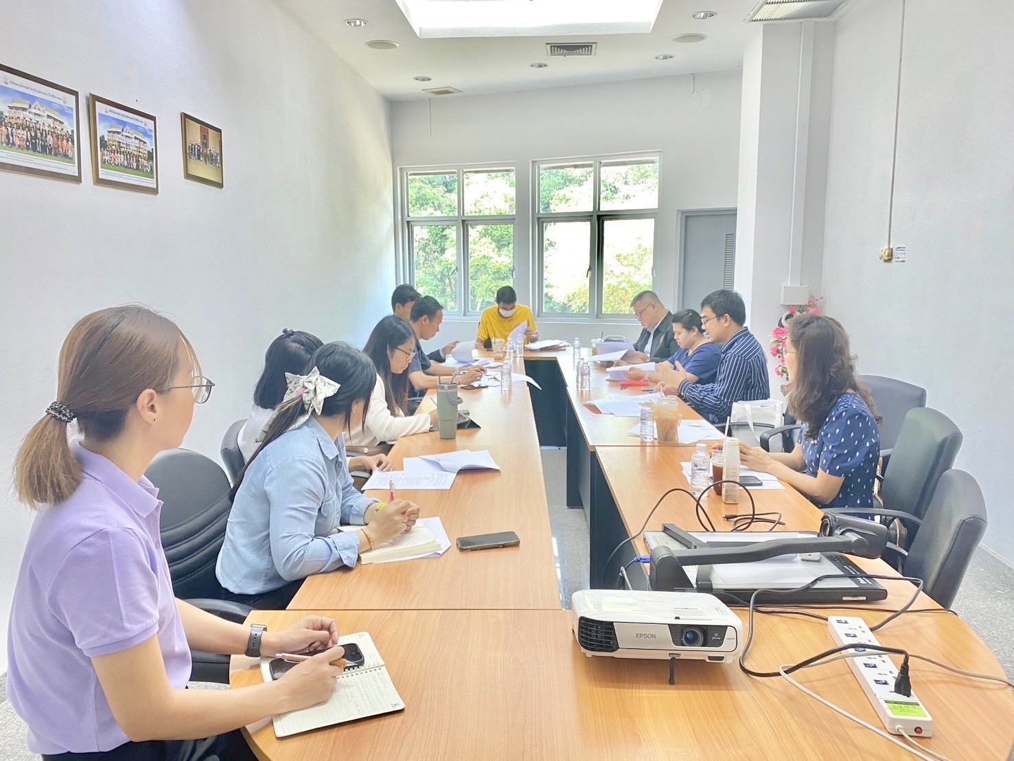 กองคลังและพัสดุ ลงพื้นที่หน่วยงานภายใน ม.นครพนม เข้าตรวจสอบและปรับปรุงข้อมูลครุภัณฑ์ของมหาวิทยาลัยนครพนม