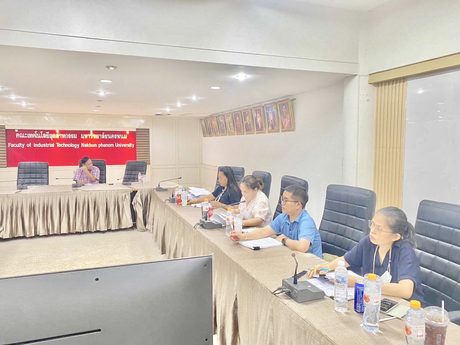 กองคลังและพัสดุ ลงพื้นที่หน่วยงานภายใน ม.นครพนม เข้าตรวจสอบและปรับปรุงข้อมูลครุภัณฑ์ของมหาวิทยาลัยนครพนม