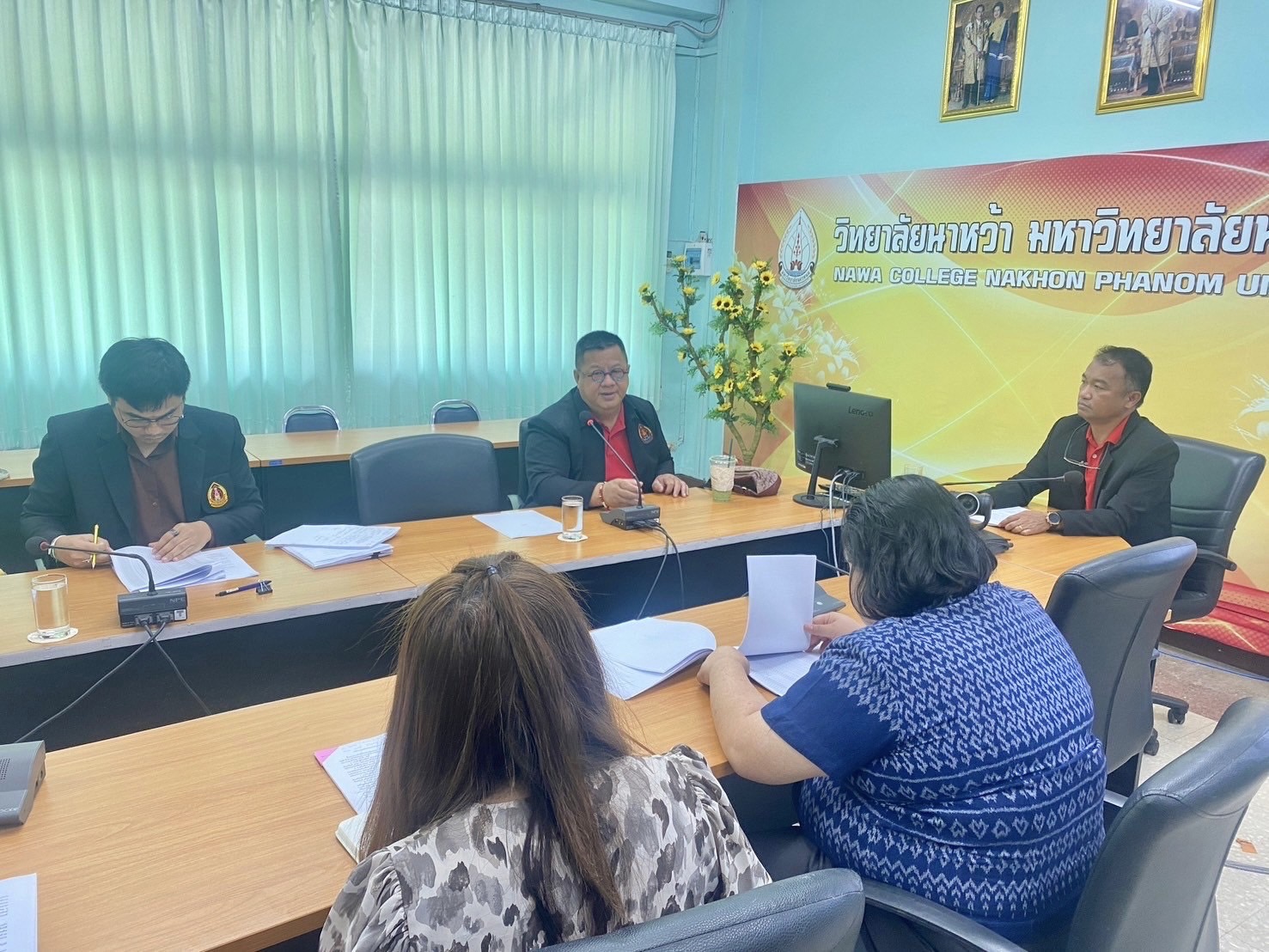 กองคลังและพัสดุ ลงพื้นที่หน่วยงานภายใน ม.นครพนม เข้าตรวจสอบและปรับปรุงข้อมูลครุภัณฑ์ของมหาวิทยาลัยนครพนม