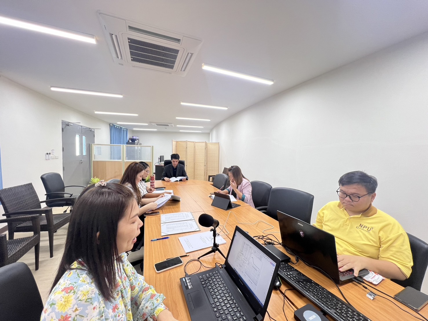 ม.นครพนม จัดประชุมคณะกรรมการบริหารจัดการหมวดวิชาศึกษาทั่วไป ครั้งที่ 5/2567