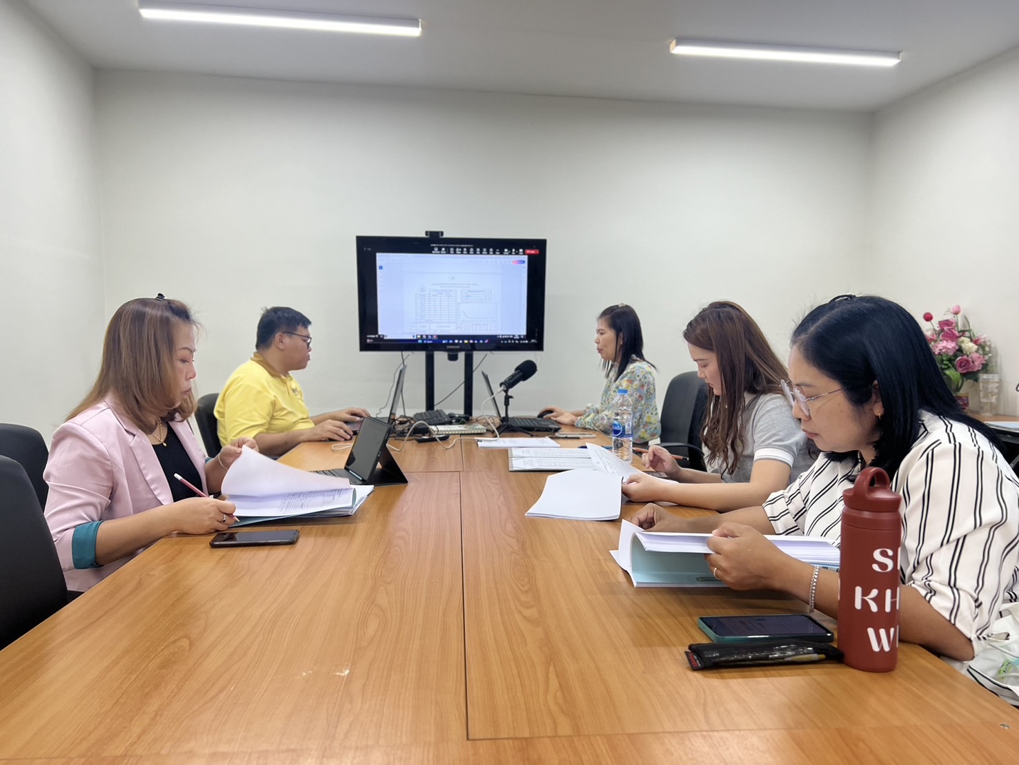 ม.นครพนม จัดประชุมคณะกรรมการบริหารจัดการหมวดวิชาศึกษาทั่วไป ครั้งที่ 5/2567