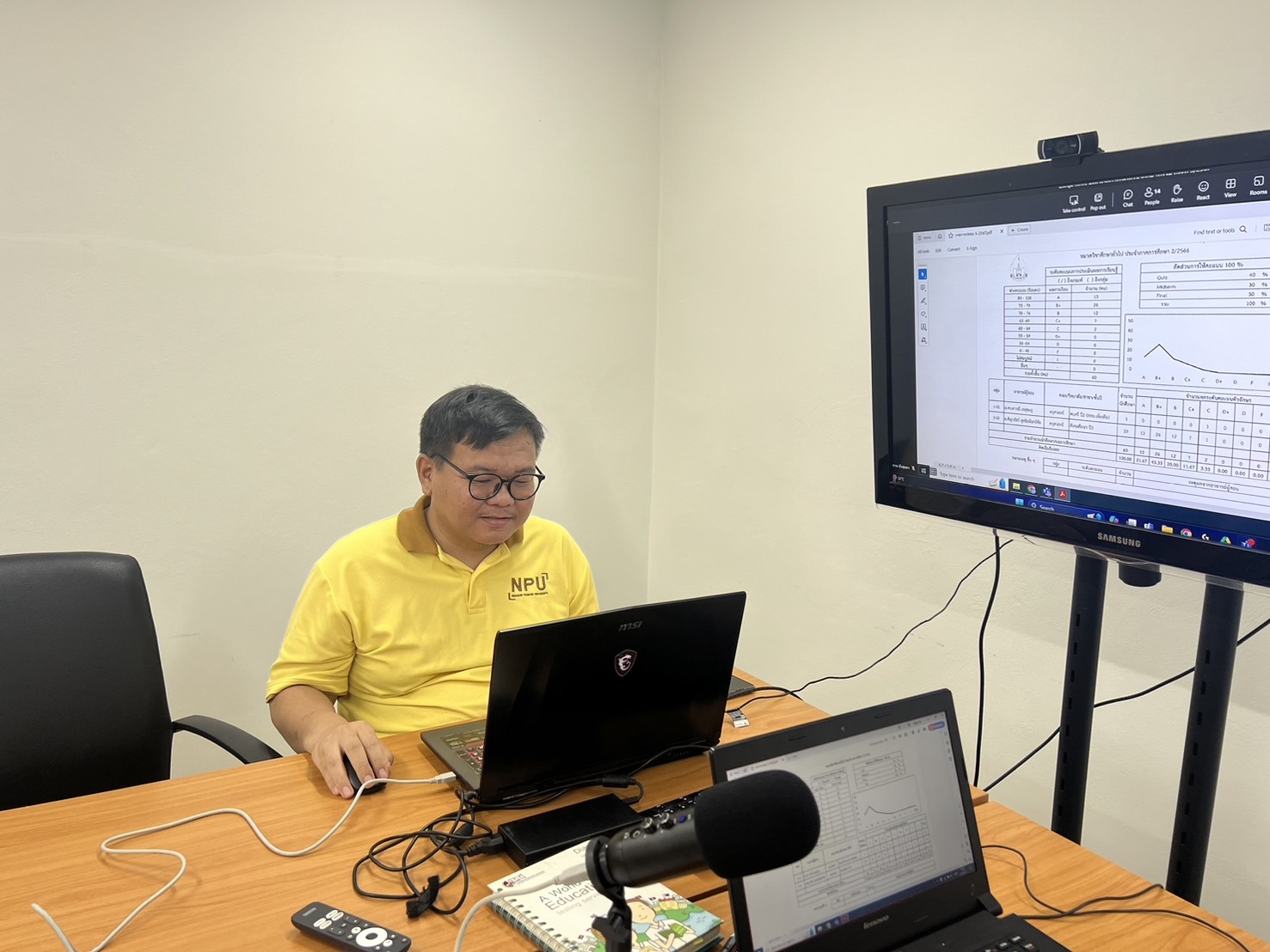 ม.นครพนม จัดประชุมคณะกรรมการบริหารจัดการหมวดวิชาศึกษาทั่วไป ครั้งที่ 5/2567