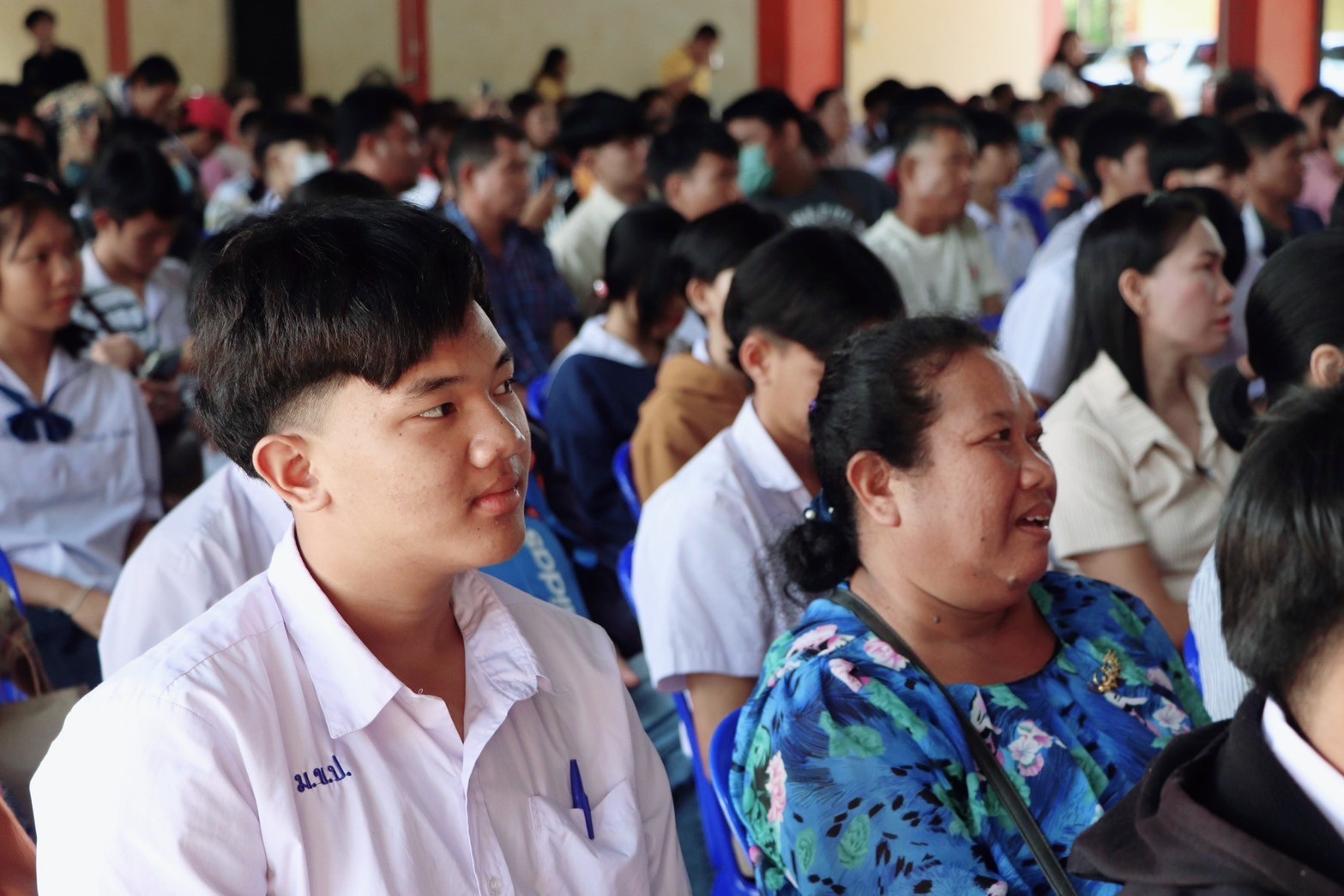 UBI ลงพื้นที่พบปะนักศึกษาใหม่ วทอ.ศรีสงคราม หวังสร้างผู้ประกอบการรุ่นใหม่