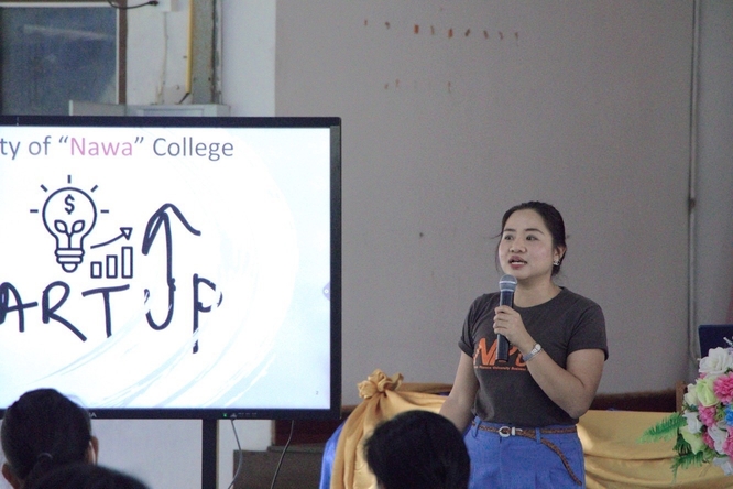 UBI ลงพื้นที่พบปะนักศึกษาใหม่ วิทยาลัยนาหว้า หวังสร้างผู้ประกอบการรุ่นใหม่