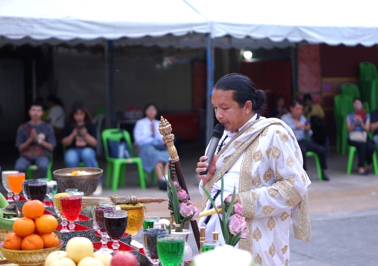 ม.นครพนม จัดกิจกรรมบวงสรวงไหว้องค์พญานาคสืบสานวัฒนธรรม บูรณาการงานวิจัยร่วมชุมชน