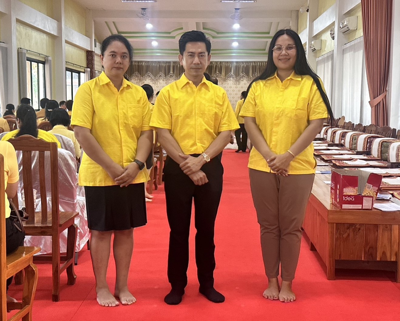 ม.นครพนม ร่วมพิธีเจริญพระพุทธมนต์เฉลิมพระเกียรติถวายพระพรชัยมงคลแด่พระบาทสมเด็จพระเจ้าอยู่หัว เนื่องในโอกาสมหามงคลเฉลิมพระชนมพรรษา 6 รอบ 28 กรกฎาคม 2567