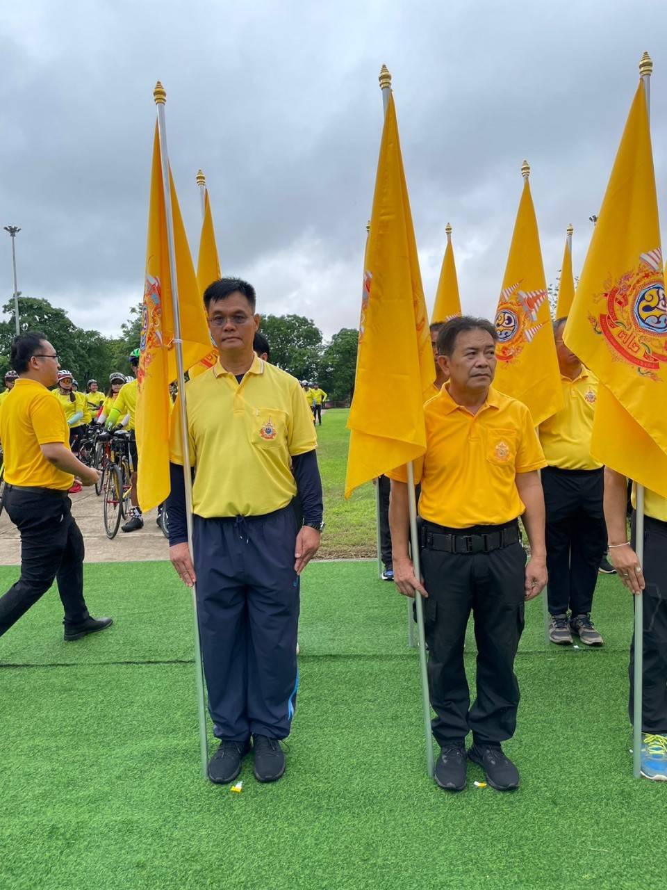 ม.นครพนม ร่วมกิจกรรมเดิน วิ่ง ปั่น ธงตราสัญลักษณ์งานเฉลิมพระเกียรติพระบาทสมเด็จพระเจ้าอยู่หัว เนื่องในโอกาสพระราชพิธีมหามงคลเฉลิมพระชนมพรรษา 6 รอบ 28 กรกฎาคม 2567