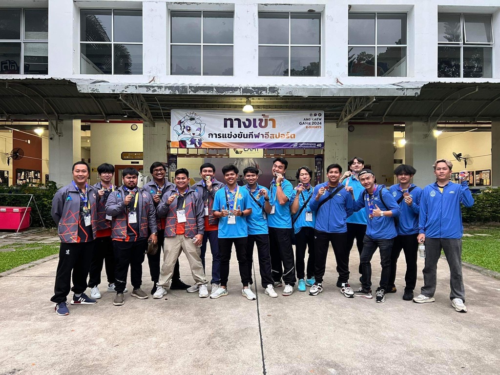 NAKHON NAKA ทีมนักกีฬา ESPORT บุคลากร ม.นครพนม คว้าเหรียญทองแดง การแข่งขันกีฬาบุคลากรมหาวิทยาลัยแห่งประเทศไทย ครั้งที่ 40 อ่างแก้วเกมส์ 2024