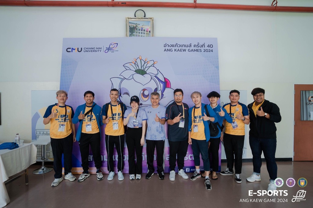 NAKHON NAKA ทีมนักกีฬา ESPORT บุคลากร ม.นครพนม คว้าเหรียญทองแดง การแข่งขันกีฬาบุคลากรมหาวิทยาลัยแห่งประเทศไทย ครั้งที่ 40 อ่างแก้วเกมส์ 2024