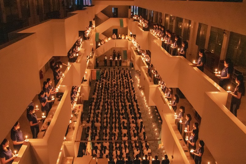 วพบ.นครพนม จัดกิจกรรมรับน้องเข้าหอของนักศึกษาหลักสูตรพยาบาลศาสตร์ชั้นปีที่ 1 รุ่นที่ 32 ประจำปีการศึกษา 2567