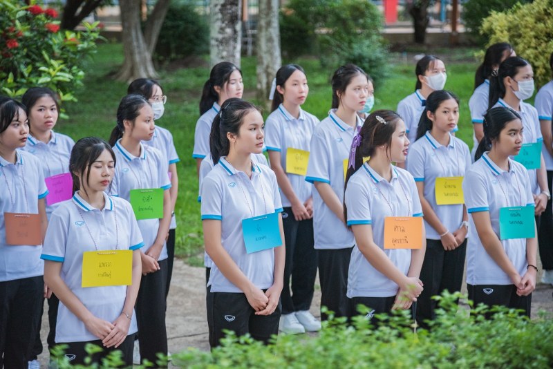 วพบ.นครพนม จัดกิจกรรมรับน้องเข้าหอของนักศึกษาหลักสูตรพยาบาลศาสตร์ชั้นปีที่ 1 รุ่นที่ 32 ประจำปีการศึกษา 2567