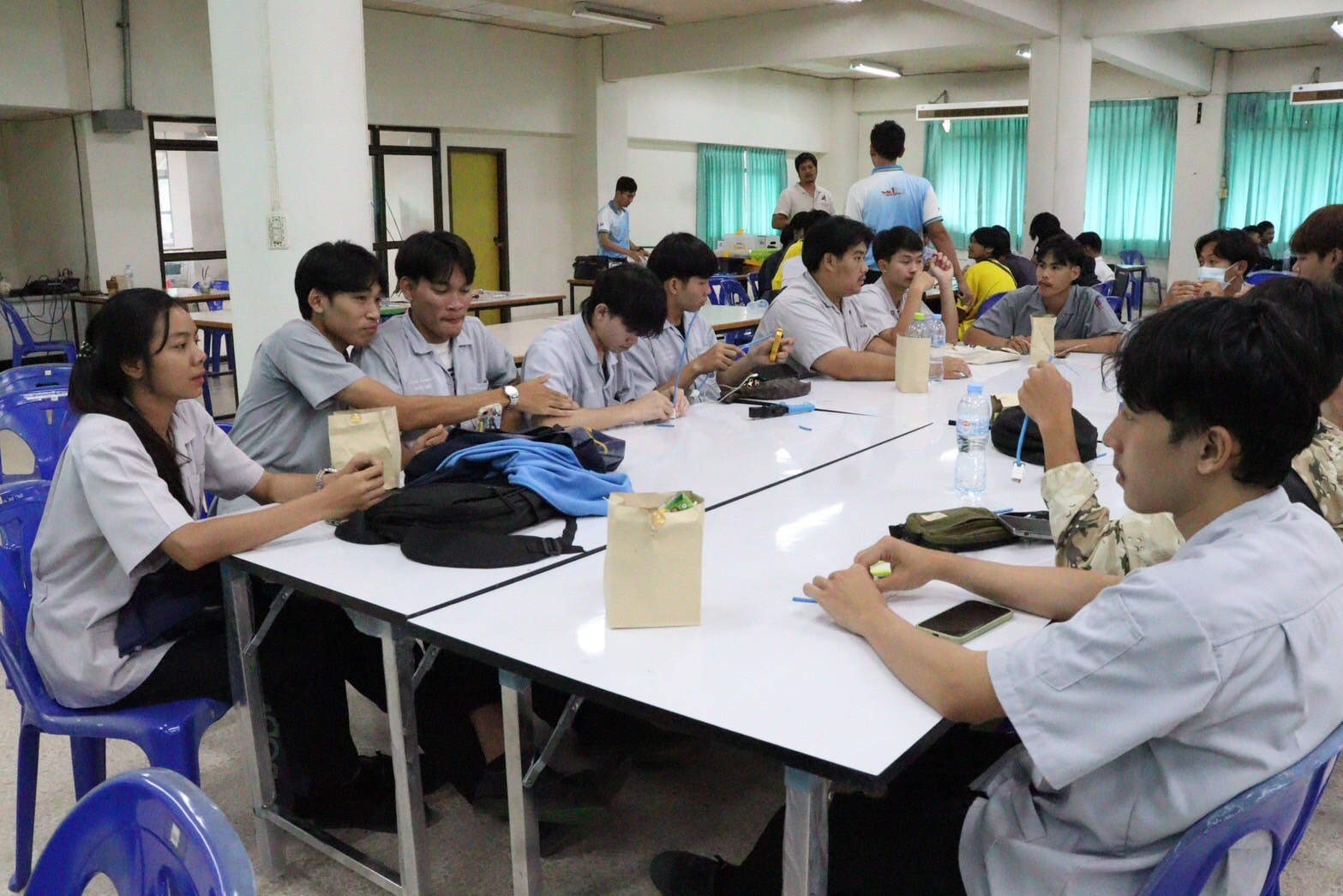 คณะเทคโนโลยีอุตสาหกรรม ฝึกอบรม “Link Certified Network Cabling For Engineering” พัฒนาองค์ความรู้ด้านวิศวกรรมไฟฟ้าและอิเล็กทรอนิกส์ แก่นักศึกษาระดับอาชีวศึกษา