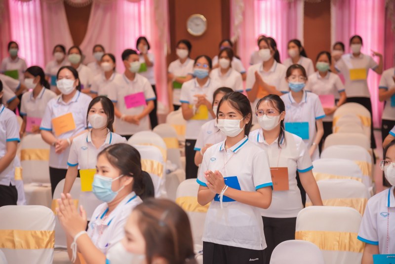 วพบ.นครพนม จัดโครงการปฐมนิเทศนักศึกษาใหม่ หลักสูตรพยาบาลศาสตร์ รุ่นที่ 32 ประจำปีการศึกษา 2567