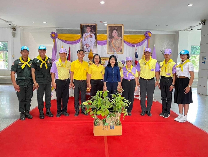 ม.นครพนม เข้ารับมอบกล้าไม้ “โครงการ 72 ล้านต้น พลิกฟื้นผืนป่า เฉลิมพระเกียรติพระบาทสมเด็จพระเจ้าอยู่หัว เนื่องในโอกาสพระราชพิธีมหามงคลเฉลิมพระชนมพรรษา 6 รอบ 28 กรกฎาคม 2567”