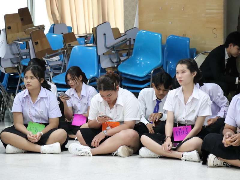 คณะศิลปศาสตร์และวิทยาศาสตร์จัดกิจกรรม ฮีตฮอยฮัก สายใยพี่น้อง บายศรีเอิ้นขวัญเจ้า ต้อนฮับเข้าเฮือนสินสาด