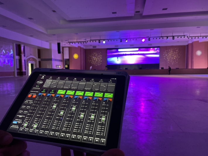 รก.อธิการบดี ม.นครพนม สำรวจพื้นที่ตรวจเช็กระบบความเรียบร้อยหอประชุมอนุภูมิภาคลุ่มน้ำโขง เตรียมเปิดใช้งาน 25-26 มิถุนายน 2567 นี้