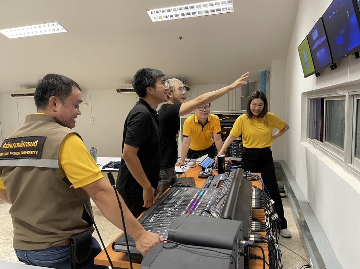 รก.อธิการบดี ม.นครพนม สำรวจพื้นที่ตรวจเช็กระบบความเรียบร้อยหอประชุมอนุภูมิภาคลุ่มน้ำโขง เตรียมเปิดใช้งาน 25-26 มิถุนายน 2567 นี้